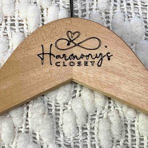 **CUSTOM** Wooden Hangers for Your Closet